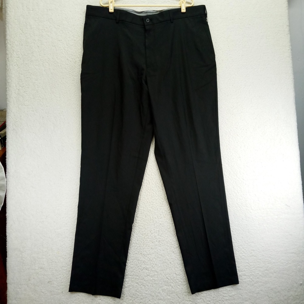 Walter Hagen Mens 42x36 Black Perfect 11 Straight Fit Big & Tall Golf Pants NEW